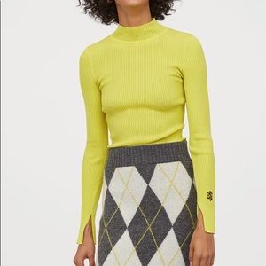 pringle of scotland x h&m ribbed sweater